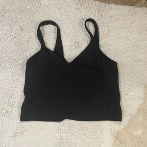 Lululemon crop top bra..